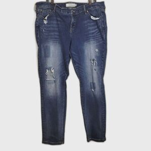 Torrid Distressed Skinny Jeans 20